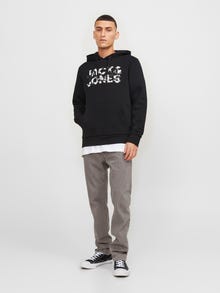 Jack & Jones JJIMIKE JJORIGINAL AM 590 EXP Tapered fit jeans -Grey Denim - 12254482