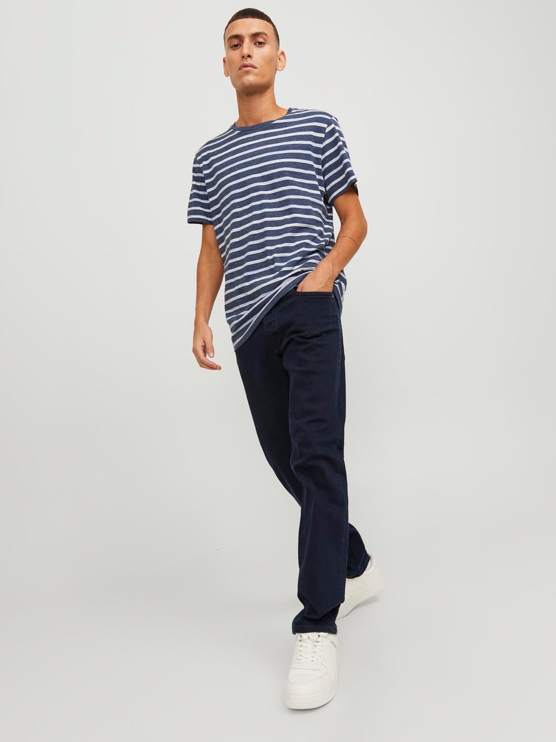 Jack and sale jones striped jeans