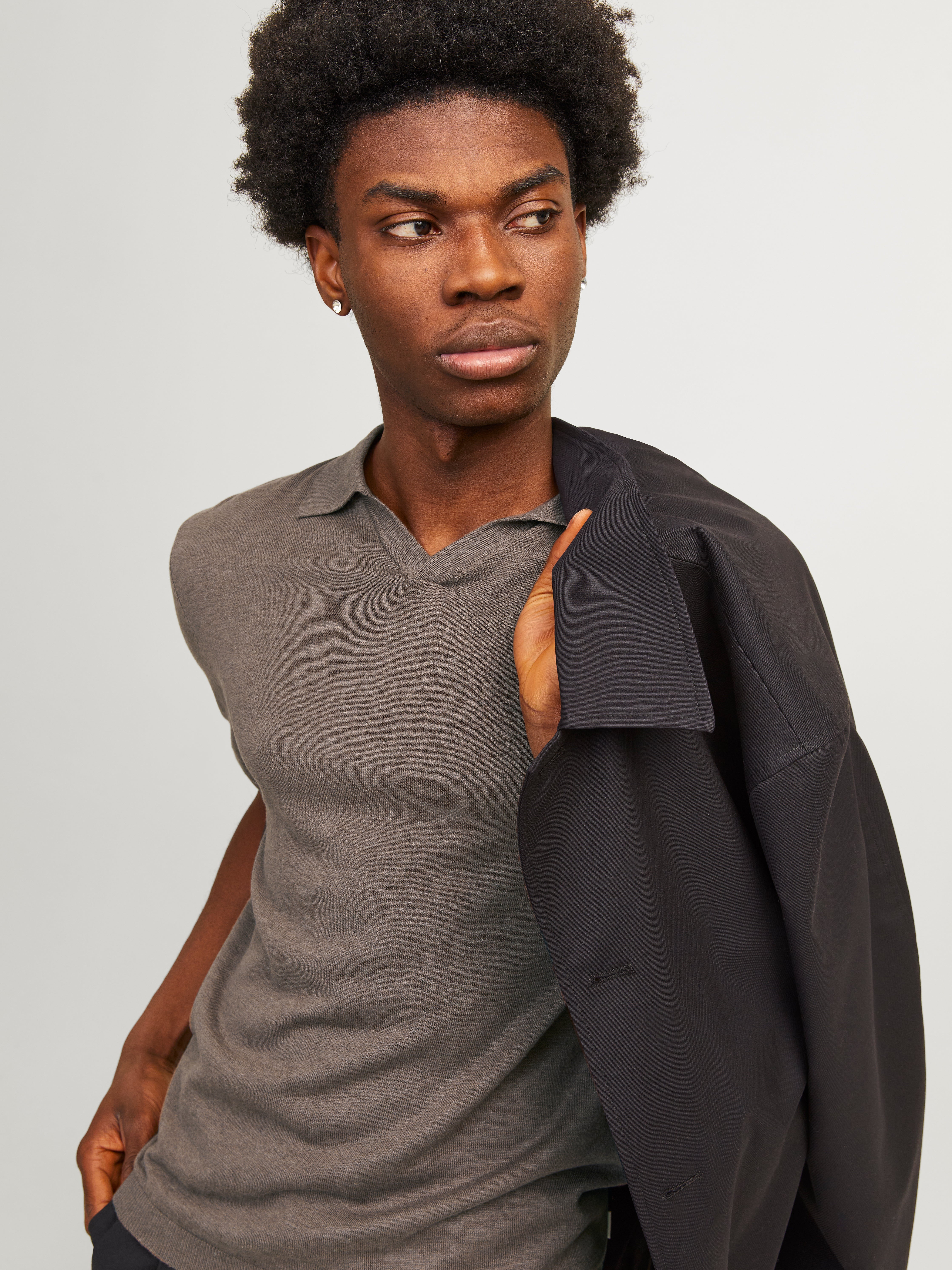 Jack & Jones Plain Crew Neck Jumper - 12254522