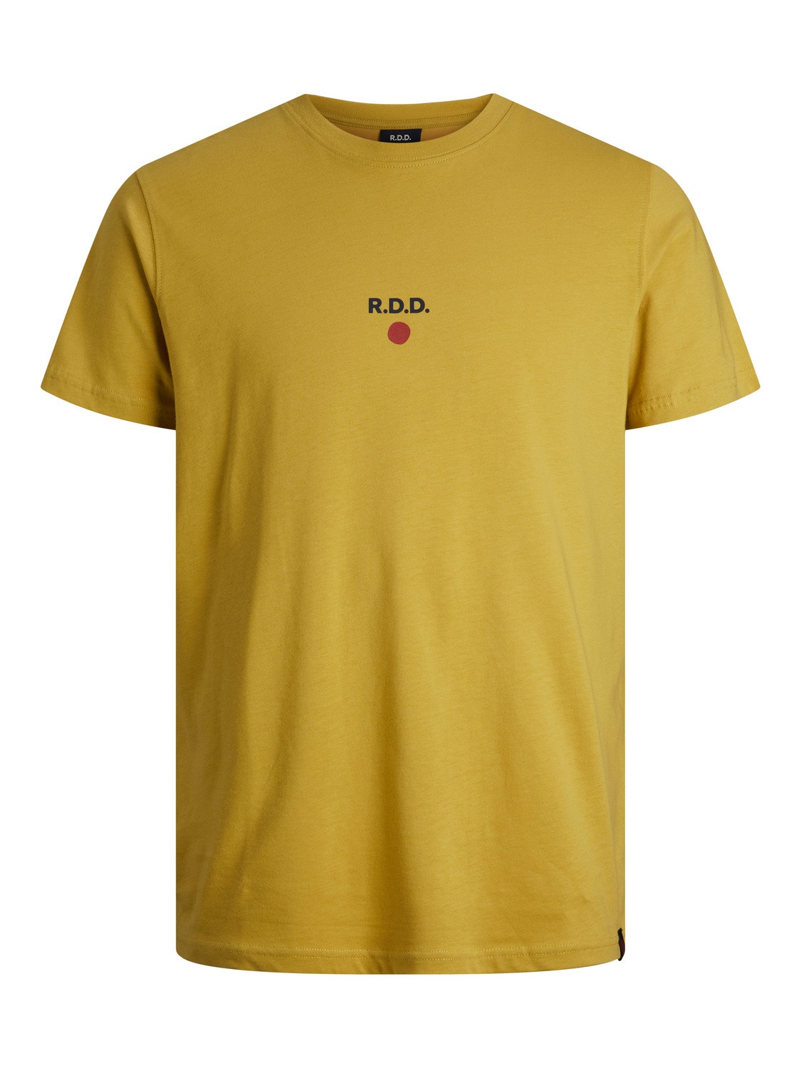 Jack & Jones RDD Printed Crew neck T-shirt -Antique Gold - 12254550