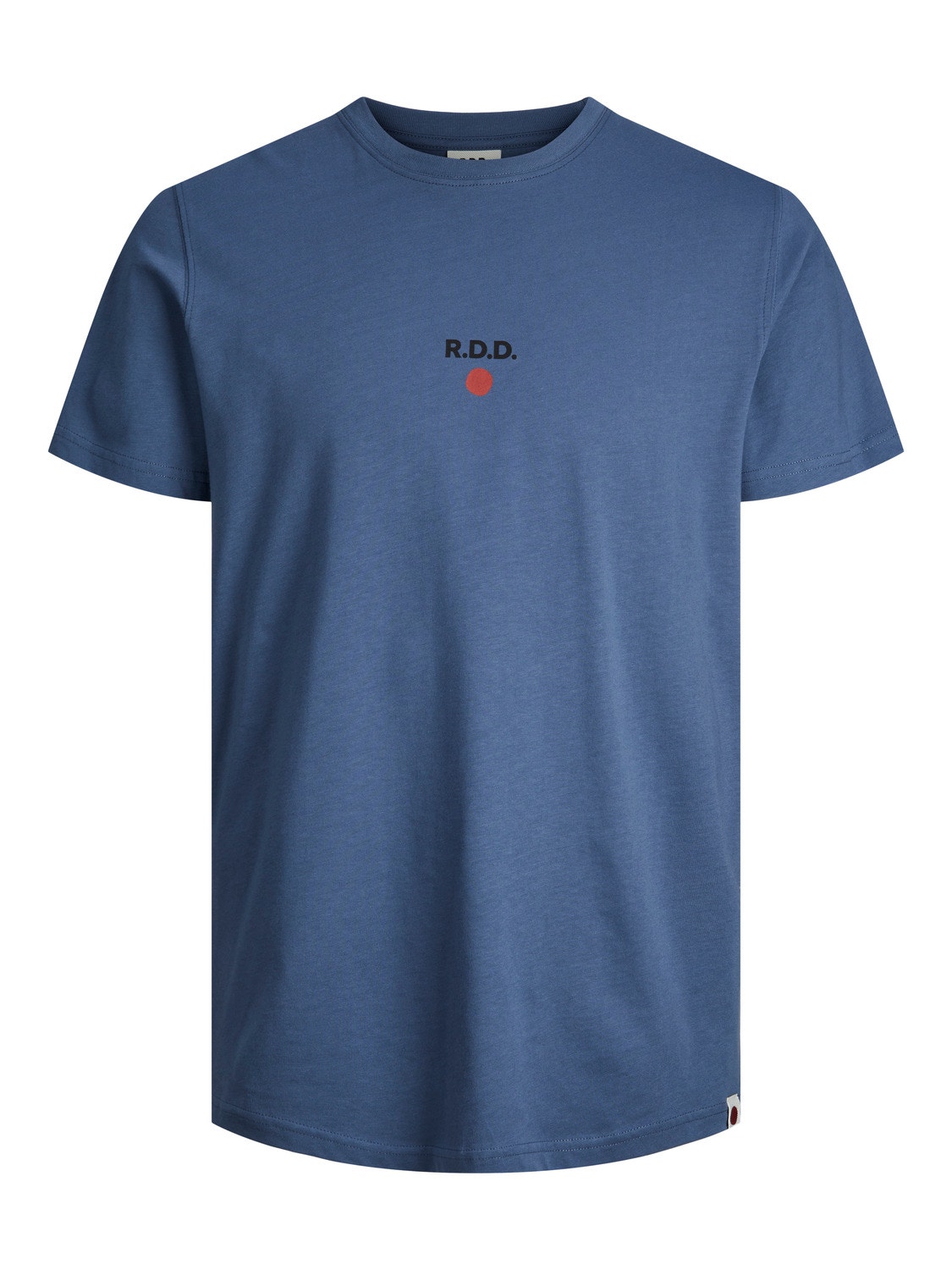 Jack & Jones RDD Gedruckt Rundhals T-shirt -Vintage Indigo - 12254550