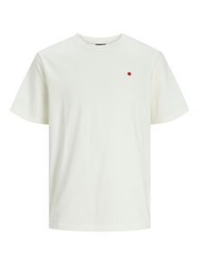 R.D.D. ROYAL DENIM DIVISION Effen O-hals T-shirts -Egret - 12254551