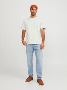 R.D.D. ROYAL DENIM DIVISION Effen O-hals T-shirts -Egret - 12254551