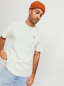 R.D.D. ROYAL DENIM DIVISION Effen O-hals T-shirts -Egret - 12254551