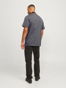 R.D.D. ROYAL DENIM DIVISION Yksivärinen O-pääntie T-paita -Magnet - 12254551