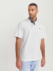 R.D.D. ROYAL DENIM DIVISION RDD Einfarbig T-shirt -Cloud Dancer - 12254551