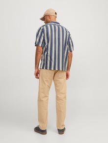 Jack & Jones RDD Relaxed Fit Resort shirt -Egret - 12254561