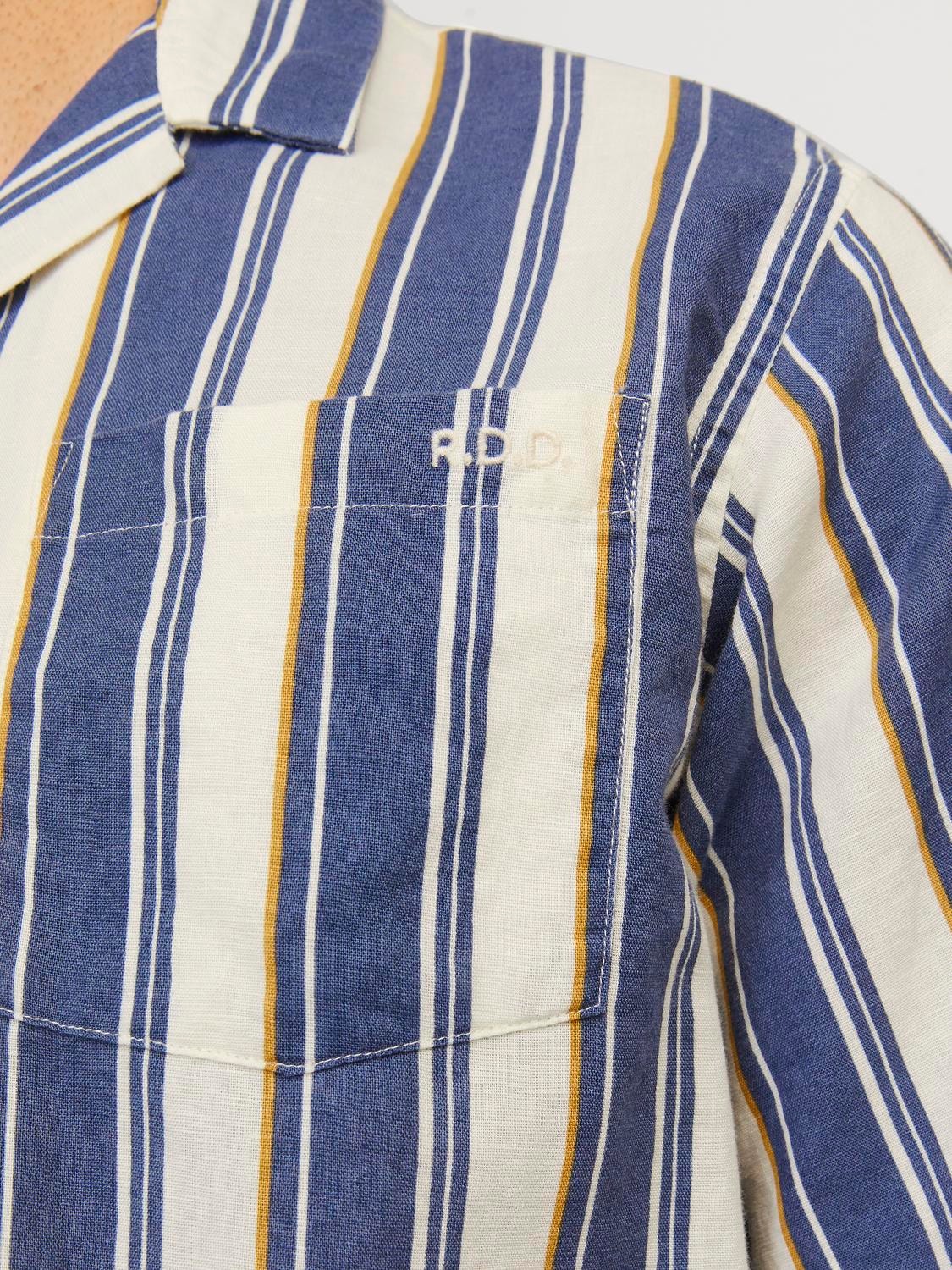 Jack & Jones RDD Relaxed Fit Resort shirt -Egret - 12254561