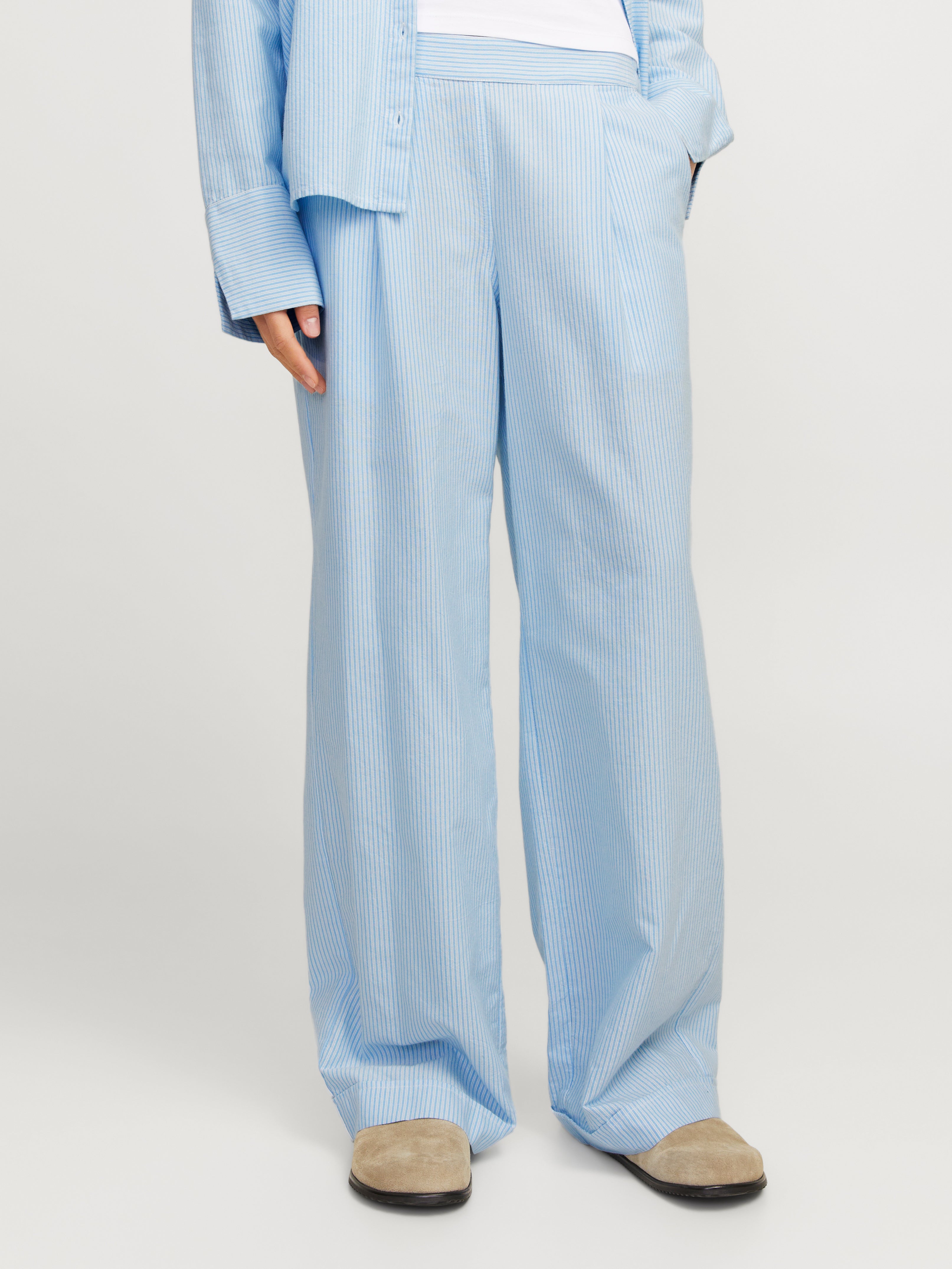 JJXX JXBREEZE - Pantaloni - blanc de blanc/bianco JJXX JXBREEZE - Pantaloni - blanc de blanc/bianco