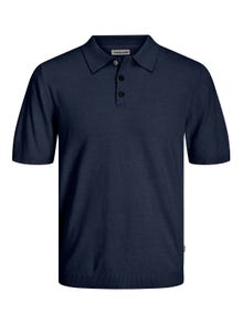 Jack & Jones Enfärgat T-shirt -Navy Blazer - 12254573