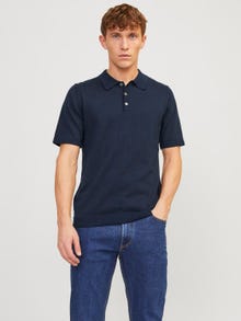 Jack & Jones Yksivärinen T-shirt -Navy Blazer - 12254573