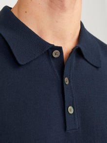 Jack & Jones Einfarbig T-shirt -Navy Blazer - 12254573