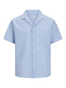 Jack & Jones Plus Size Camisa Relaxed Fit -Cashmere Blue - 12254832
