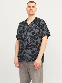 Jack & Jones Plus Size Relaxed Fit Shirt -Asphalt - 12254833