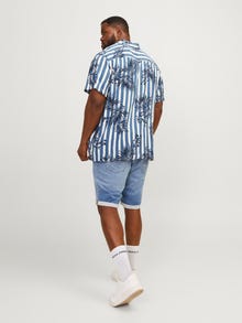 Jack & Jones Plus Size Relaxed Fit Skjorte -Ensign Blue - 12254836