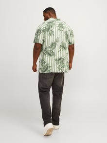 Jack & Jones Plus Size Relaxed Fit Skjorte -Oil Green - 12254836