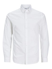 Jack & Jones Plus Size Slim Fit Formel skjorte -White - 12254850