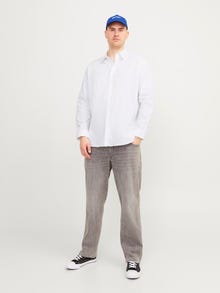 Jack & Jones Plus Size Slim Fit Formell skjorta -White - 12254850