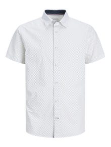 Jack & Jones Plus Size Slim Fit Hemd -White - 12254851