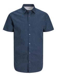 Jack & Jones Plus Size Slim Fit Overhemd -Navy Blazer - 12254851