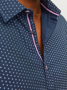 Jack & Jones Plus Size Slim Fit Marškiniai -Navy Blazer - 12254851
