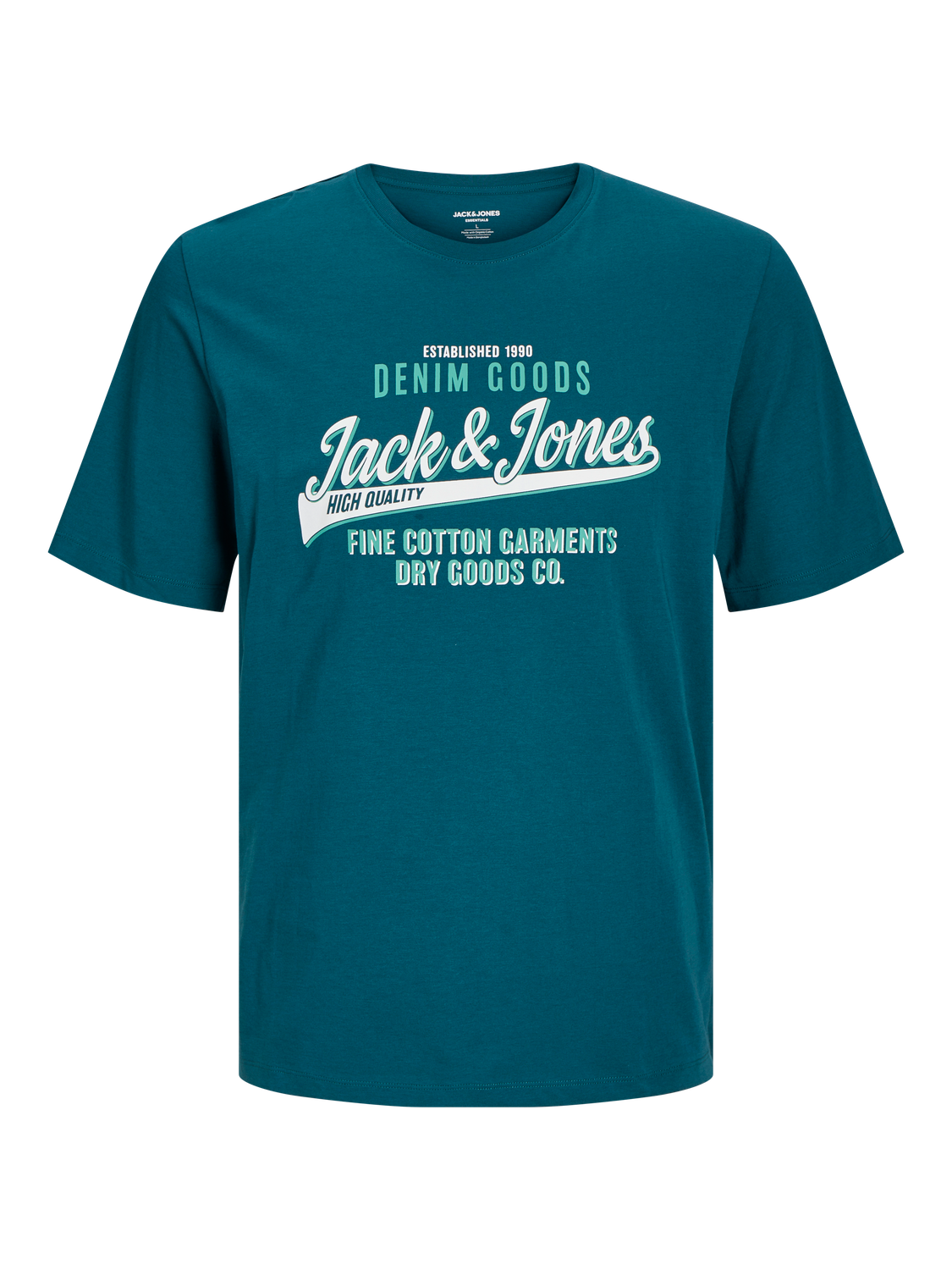 Jack & Jones Camiseta Logotipo Cuello redondo -Deep Teal - 12254862