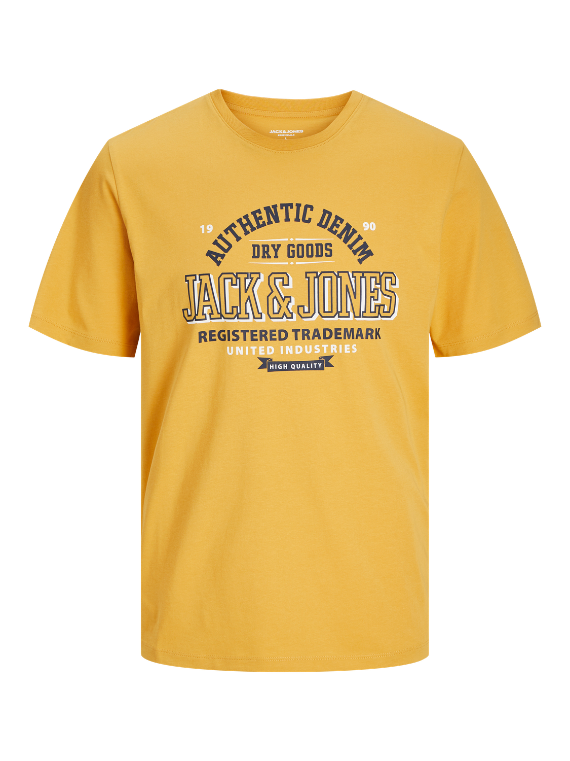 Jack & Jones Camiseta Logotipo Cuello redondo -Honey Gold - 12254862