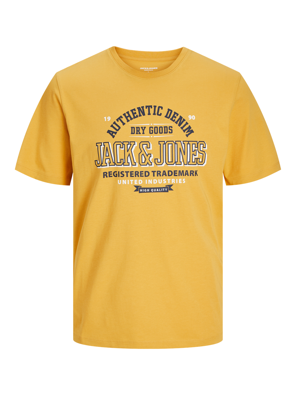 Jack & Jones T-shirt Con logo Girocollo -Honey Gold - 12254862