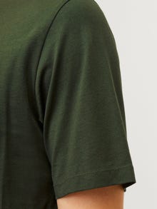 Jack & Jones Logo O-Neck T-shirt -Kombu Green - 12254862