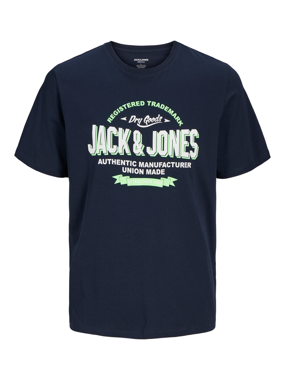 Jack & Jones Camiseta Logotipo Cuello redondo -Navy Blazer - 12254862