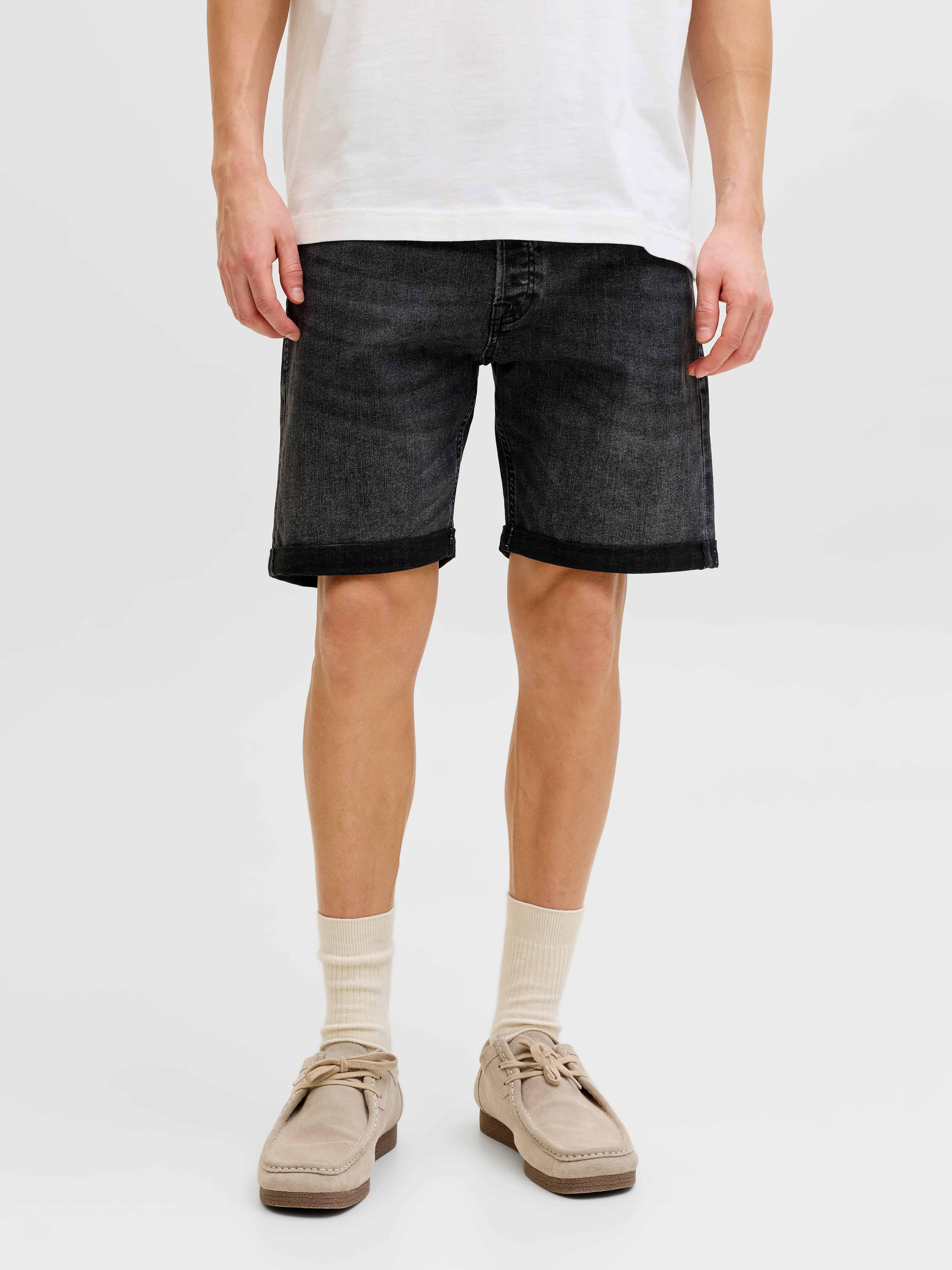 Thumbnail - Regular Fit Jeans-shorts