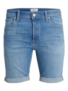 Jack & Jones Plius Klasikinis kirpimas Klasikinio kirpimo šortai -Blue Denim - 12254887