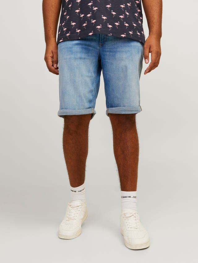 Jack & Jones Plus Size Regular Fit Shorts med normal passform - 12254887