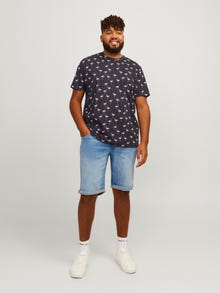 Jack & Jones Plius Klasikinis kirpimas Klasikinio kirpimo šortai -Blue Denim - 12254887