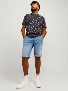 Jack & Jones Plius Klasikinis kirpimas Klasikinio kirpimo šortai -Blue Denim - 12254887