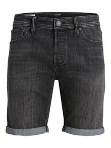 Jack & Jones Plus Size Regular Fit Shorts med normal passform -Black Denim - 12254887
