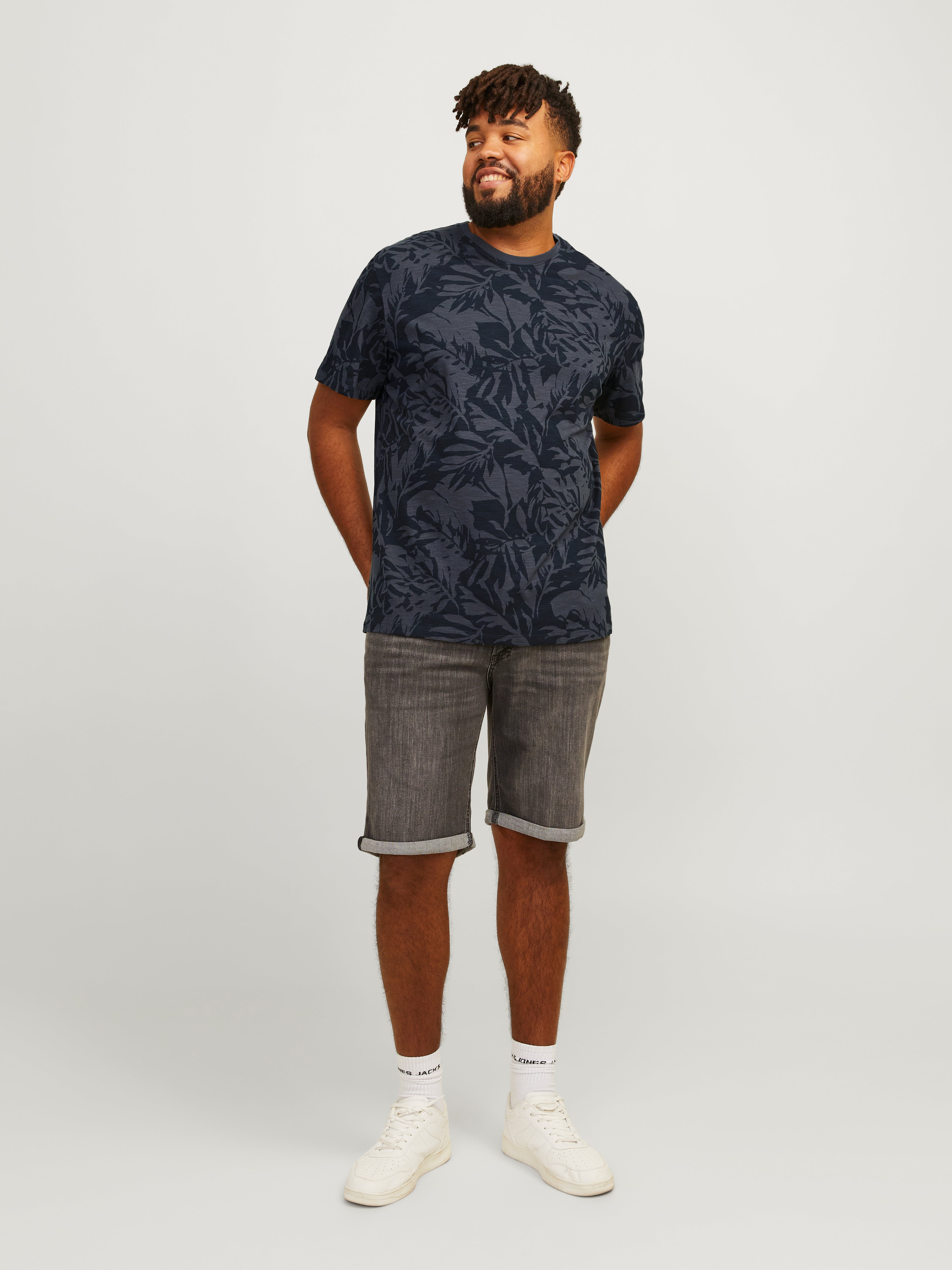 Plus Size All-Over Print T-shirt