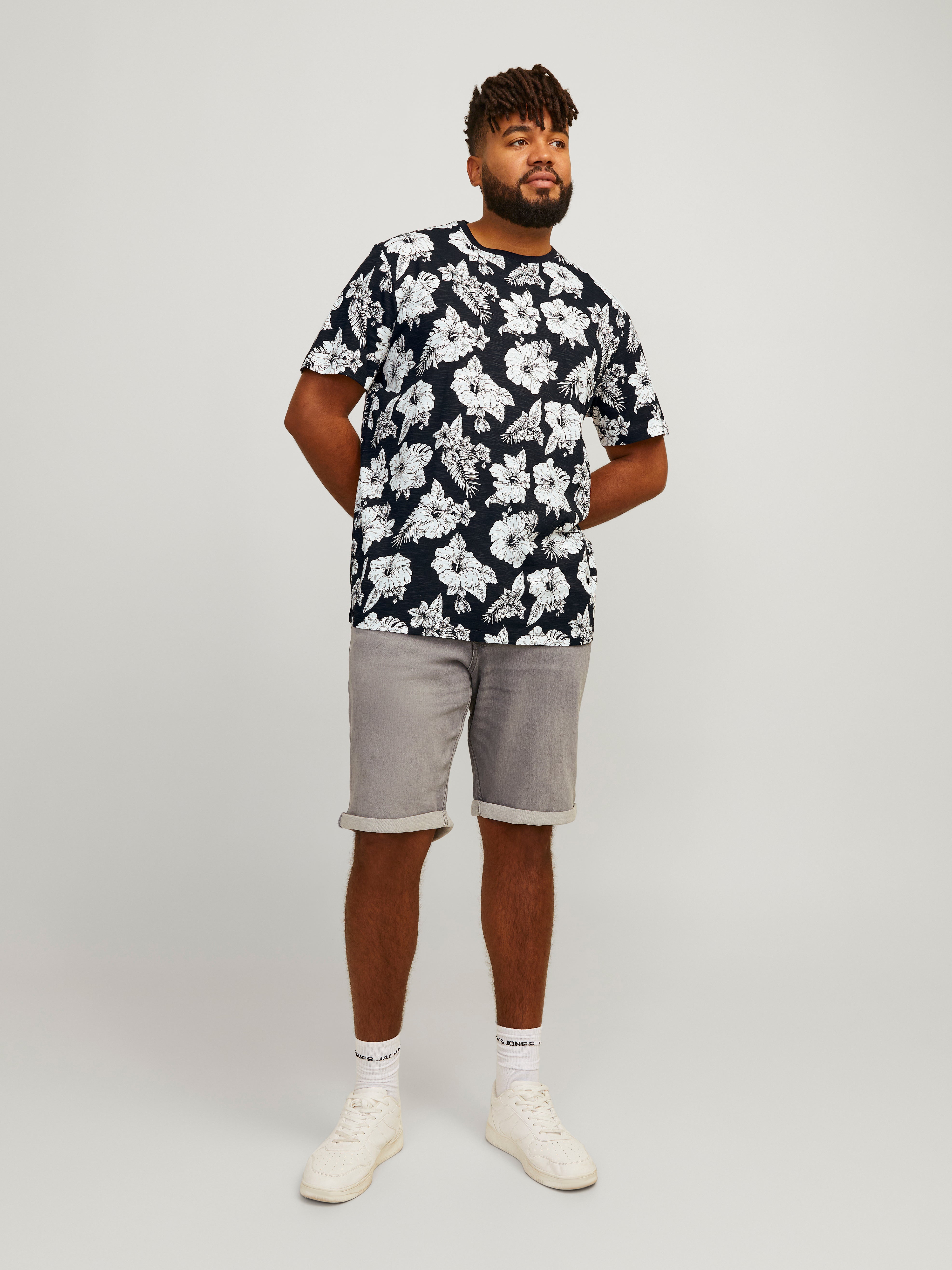 Plus Size All-Over Print T-shirt