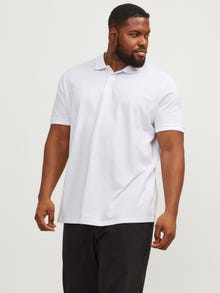 Jack & Jones Plusz Nyomott mintás Trikó -White - 12254901