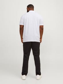 Jack & Jones Plus Size Tryck T-shirt -White - 12254901