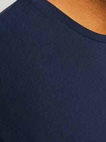 Jack & Jones Plus Size Tryck T-shirt -Navy Blazer - 12254902