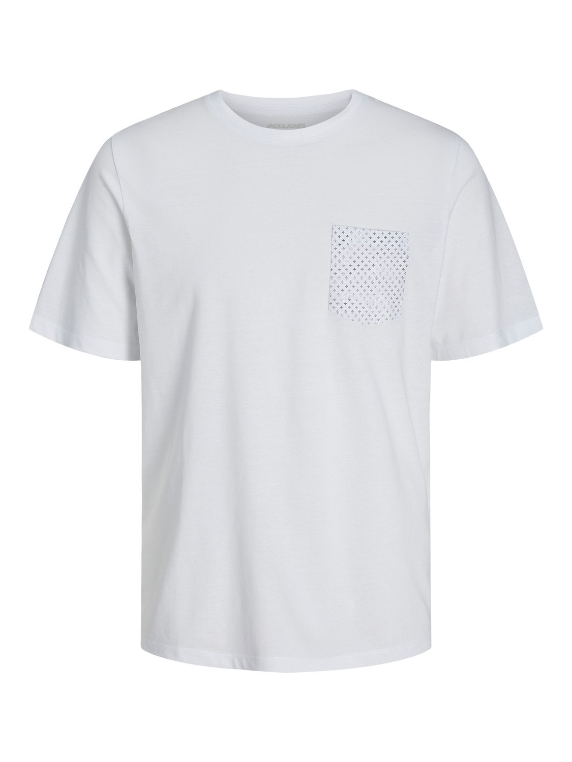 Jack & Jones Plus Size Printet T-shirt -White - 12254902