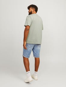 Jack & Jones Plus Size T-shirt Estampar -Desert Sage - 12254909