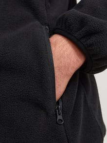 Jack & Jones Plus Size Fleece jakke -Black - 12254917