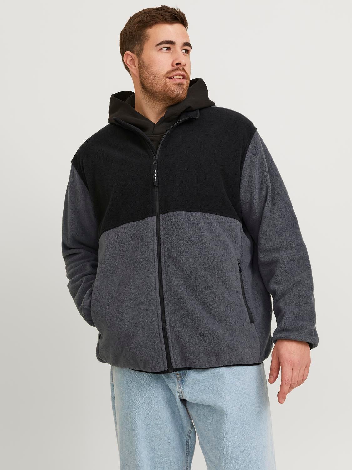 Plus Size Fleecejacke