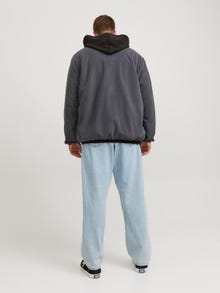 Jack & Jones Plus Size Fleece jacket -Ombre Blue - 12254917