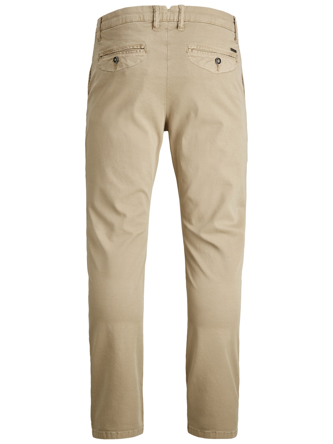 Jack & Jones Slim Fit Plátěné kalhoty Chino -White Pepper - 12254931