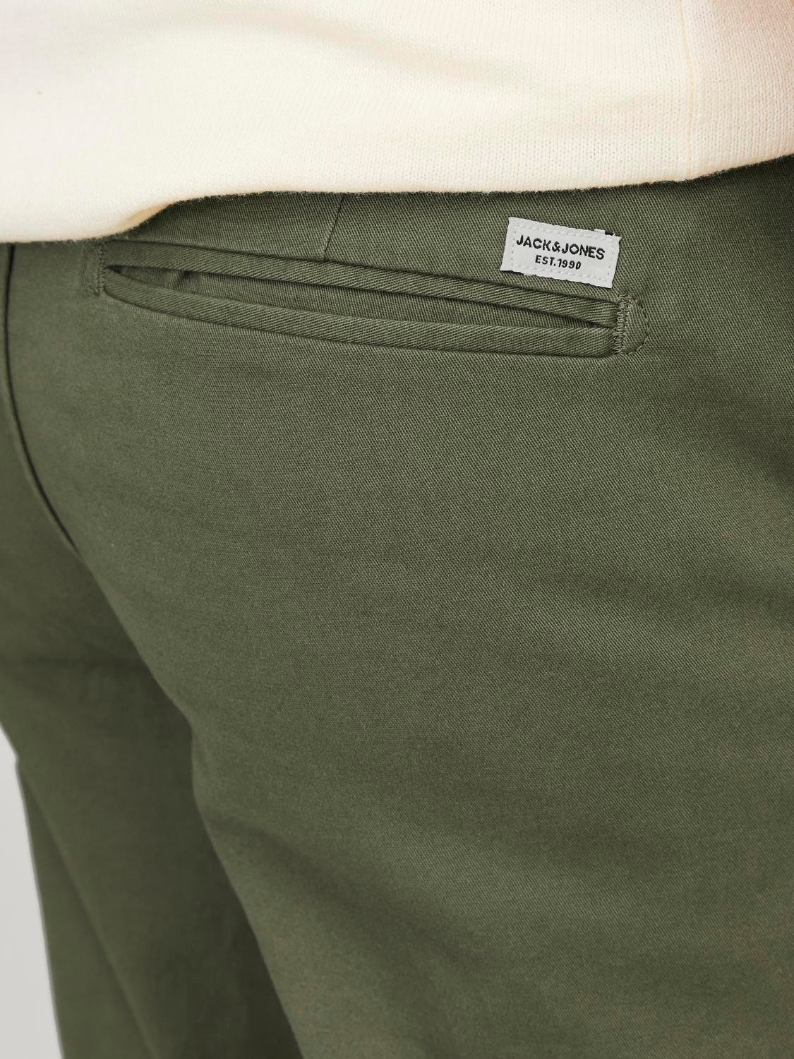 Jack & Jones Pantalones chinos Slim Fit -Olive Night - 12254931