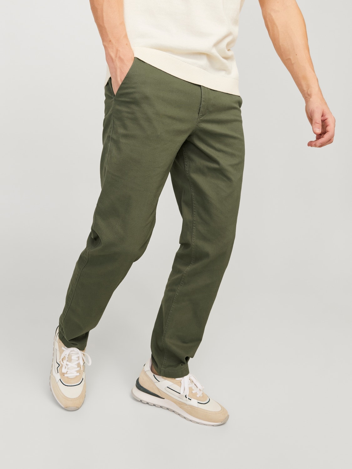 Jack & Jones Slim Fit Chinos -Olive Night - 12254931