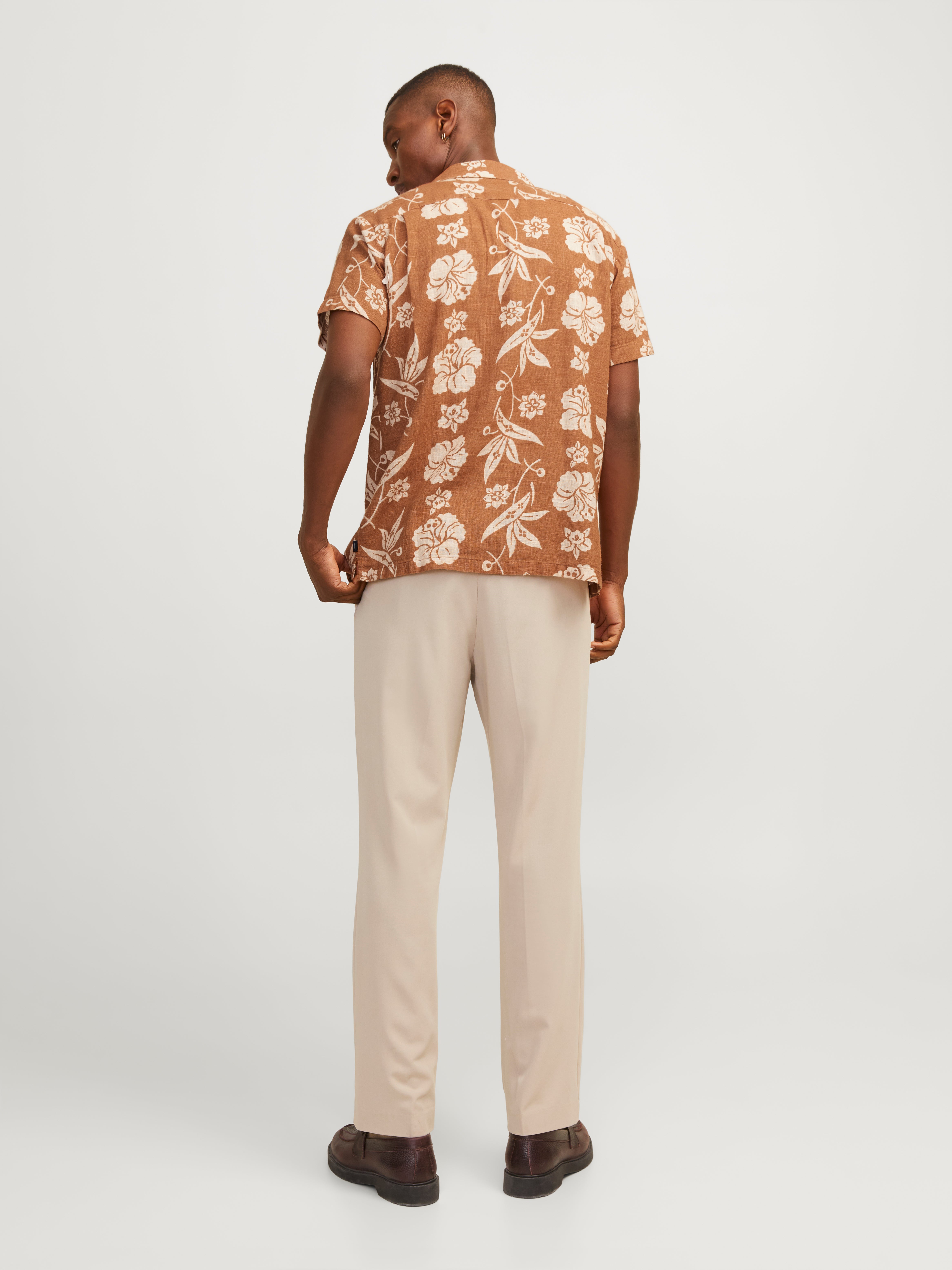 Comfort Fit Hemd | Mittleres Orange | Jack & Jones®